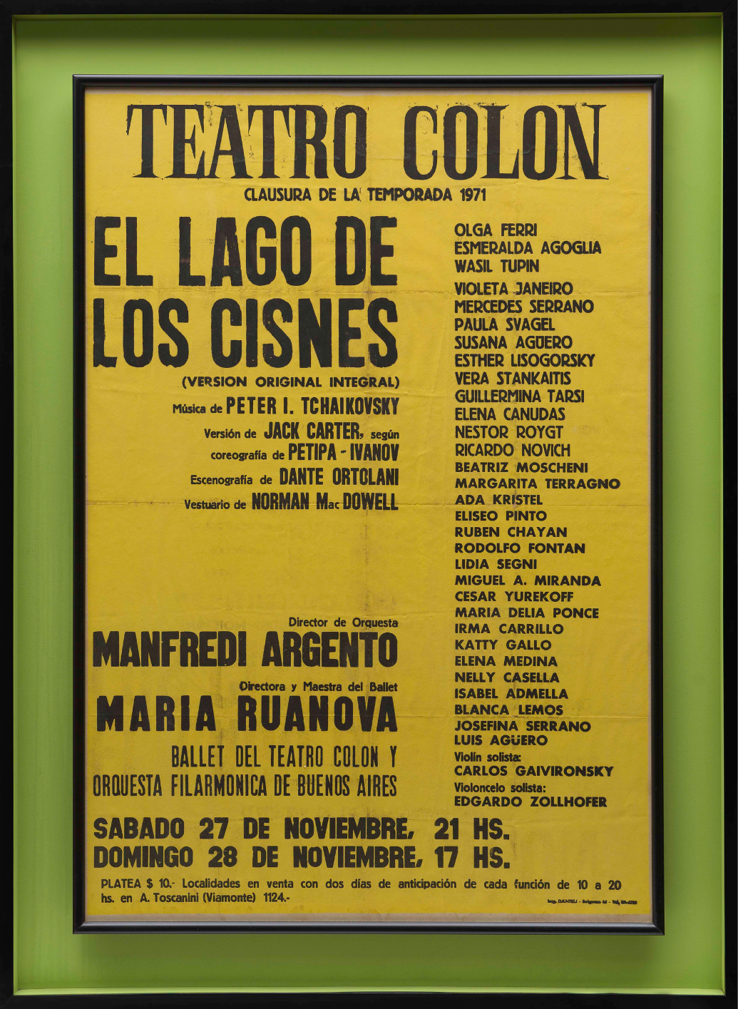 Teatro Colón Green